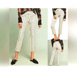 The essential slim by Anthropologie Size:4,Color: White and Black